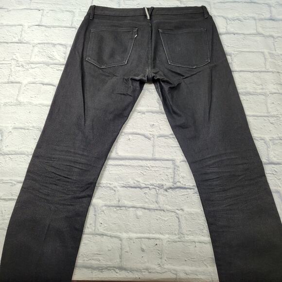 3x1 NYC M5 Button Fly Black Straight Leg Jeans size 29 - Picture 5 of 16